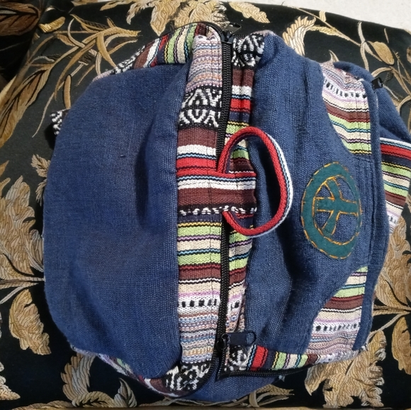 🏤🐼HANDMADE MESSENGER NEPAL BAG - Picture 8 of 16